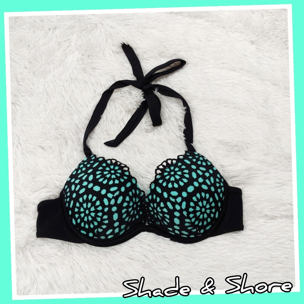 Shade & Shore Laser Cut Pushup Bikini Top